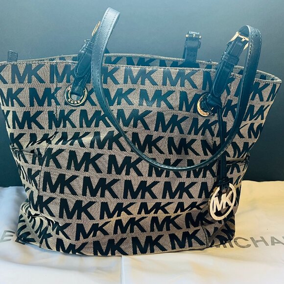 MK Logo Michael Kors Tote - Picture 1 of 1